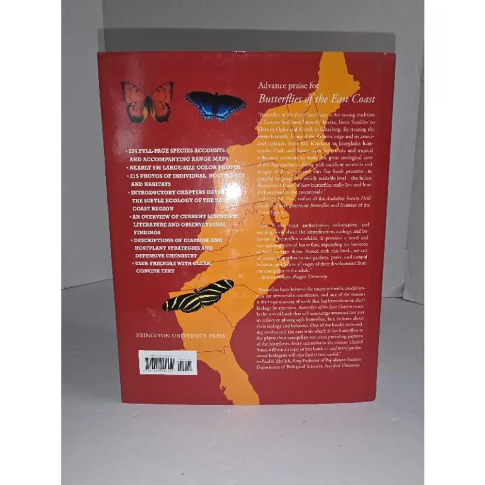 Butterflies of the East Coast An Observer's Guide Rick Cech Hardcover